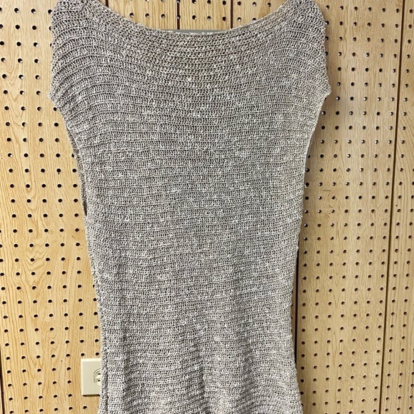 Eileen Fisher Tan Knit Top - Picture 3 of 5
